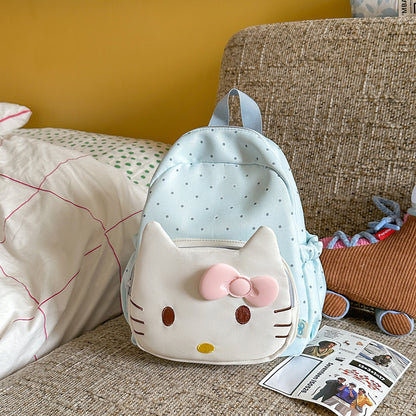 Kinder adorabeler Katzen-Thema Mini Schulrucksack