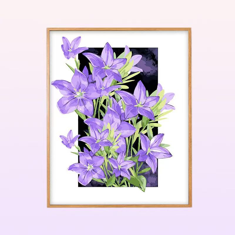 Floral Peony Illustration Wandkunst Brehn
