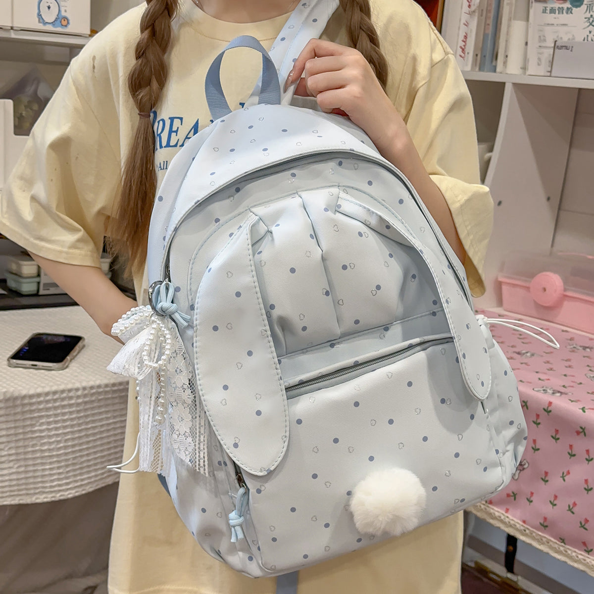 Niedlicher Rucksack im Hasen-Design Brehn