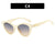 Damen elegante Cat-Eye Sonnenbrille mit luxuriösem hochwertigen Rahmen Brehn