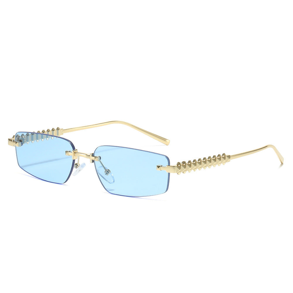 Damen Designer Sonnenbrille mit einzigartigem Stacheldraht-Design Brehn