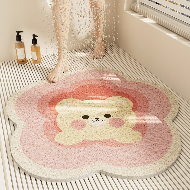 Florales Design Badematten Brehn