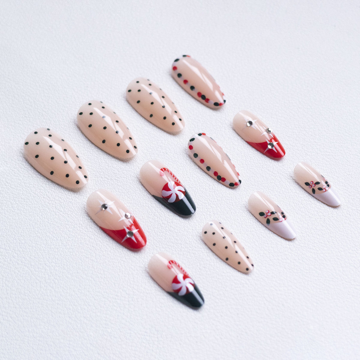 Festliche Nagelkunst Design Kit