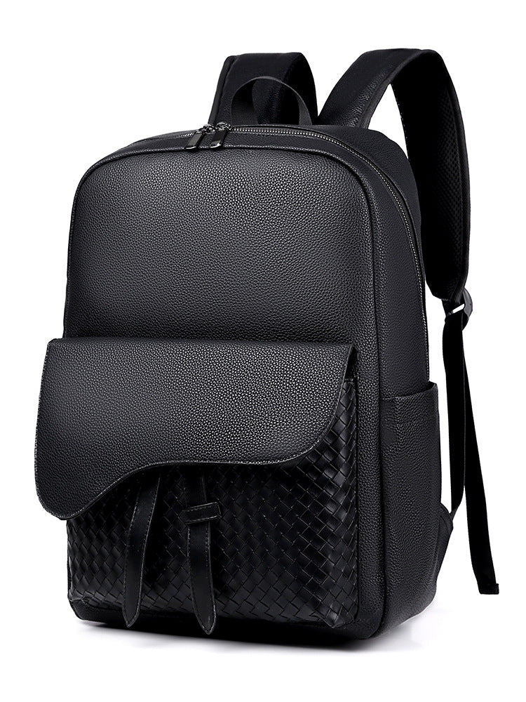 Eleganter Strukturierter Leder-Rucksack Brehn