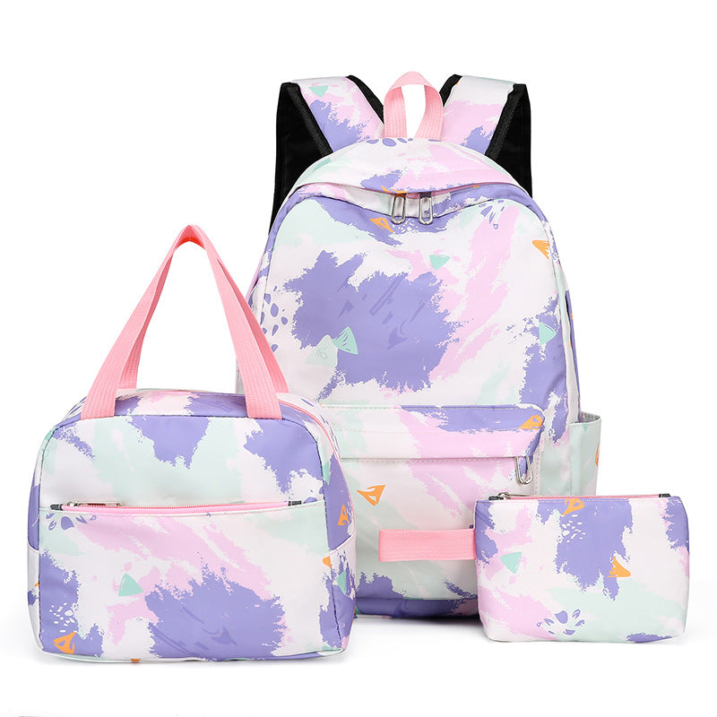 Rucksack-Set mit Isolierter Lunchbox und Praktischem Etui Brehn