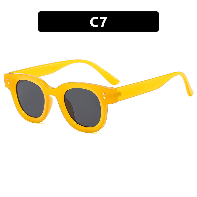 Damen stilvolle Sonnenbrille mit markantem Design und polarisierenden Gläsern Brehn