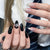 Elegante Sternenhimmel Kunst Press-On Nagelset Brehn