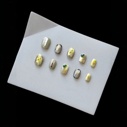Künstlerisches 3D Press-On Nagelkunst Set