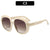 Oversized Retro-inspirierte Sonnenbrille