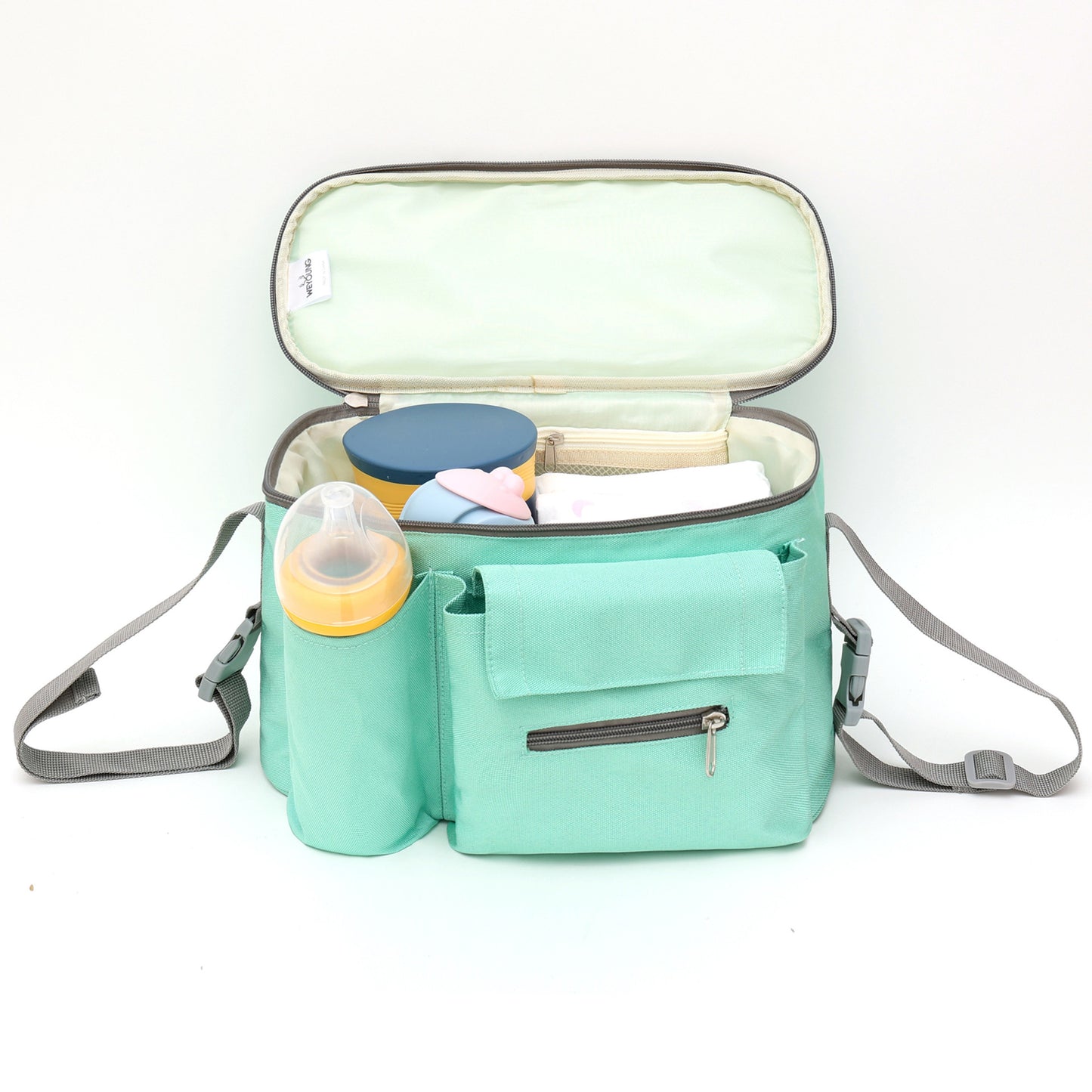 Damen Isolierte Kühltasche mit vielseitigen Aufbewahrungsmöglichkeiten Brehn