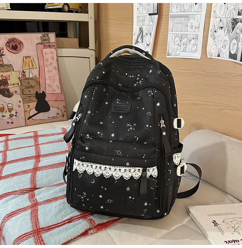 Eleganter Multi-Compartment-Schulrucksack