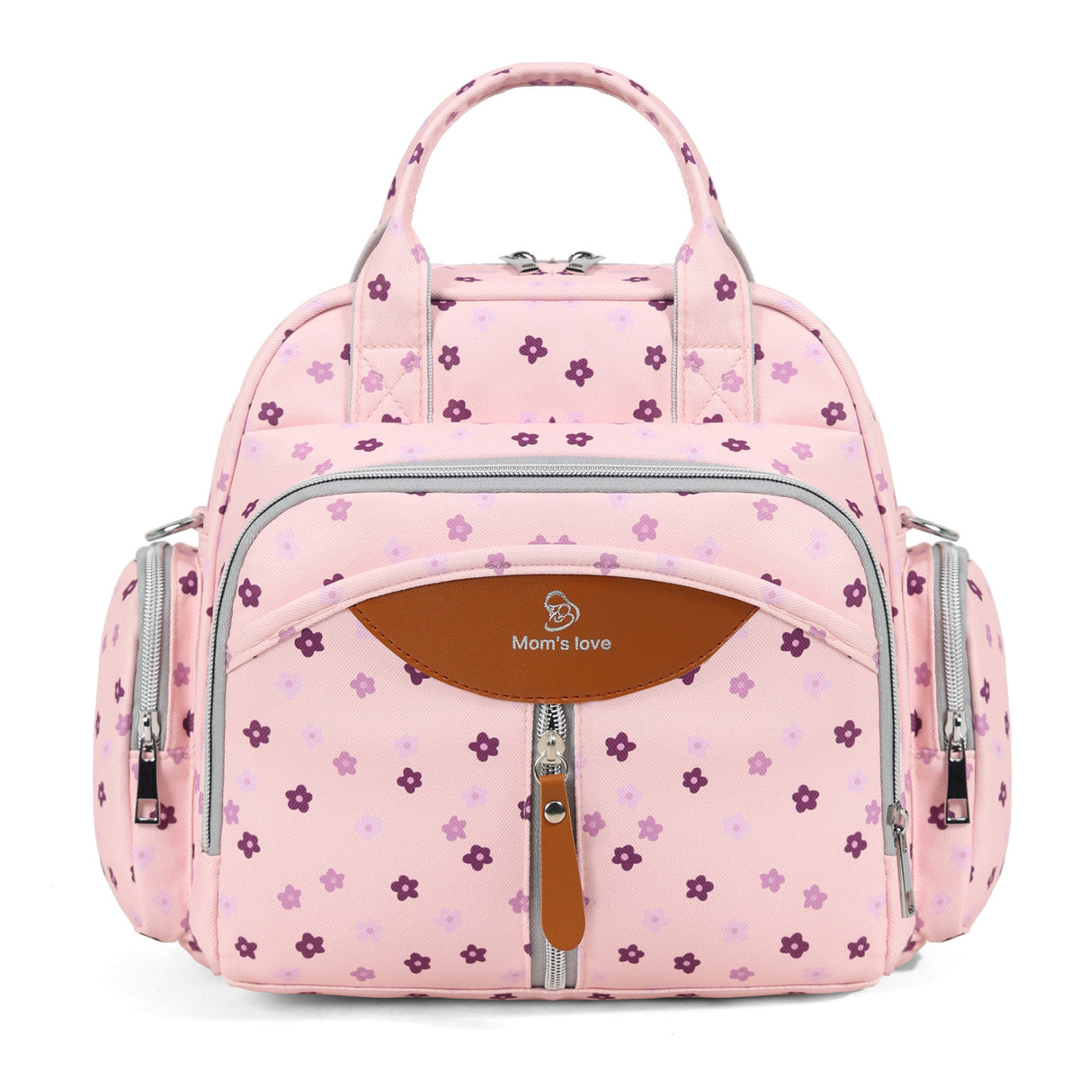 Stylische Mehrfach-Taschen Wickeltaschen Rucksack Brehn