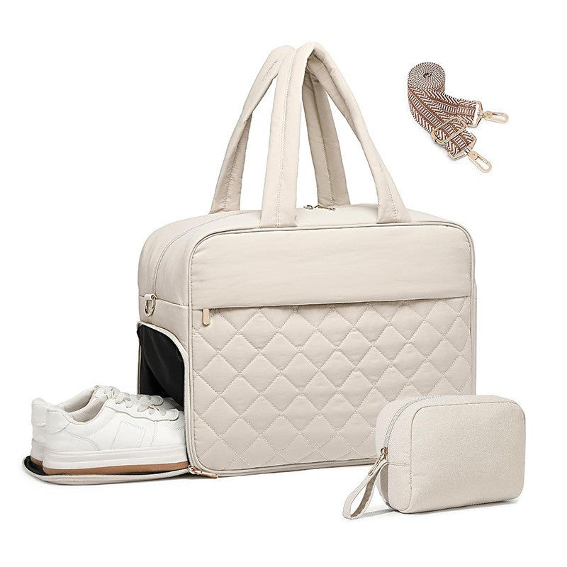 Multifunktionale Sport- und Reisetasche mit Separatem Schuh- und Kosmetiktäschchen Brehn