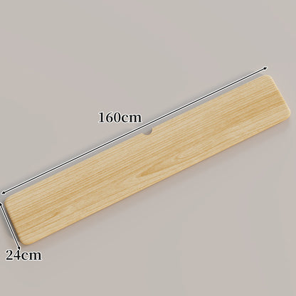 Ergonomische Massivholz-Tastatur-Handballenablage mit Kabelschlitz