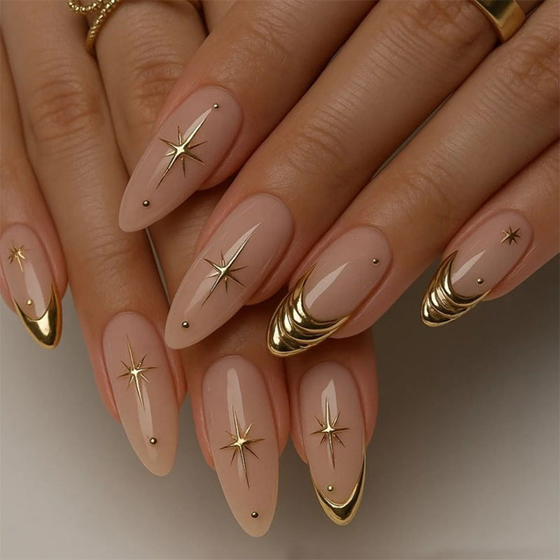 Premium Press-On Nail Art Set mit elegantem mattem und glänzendem Finish Brehn