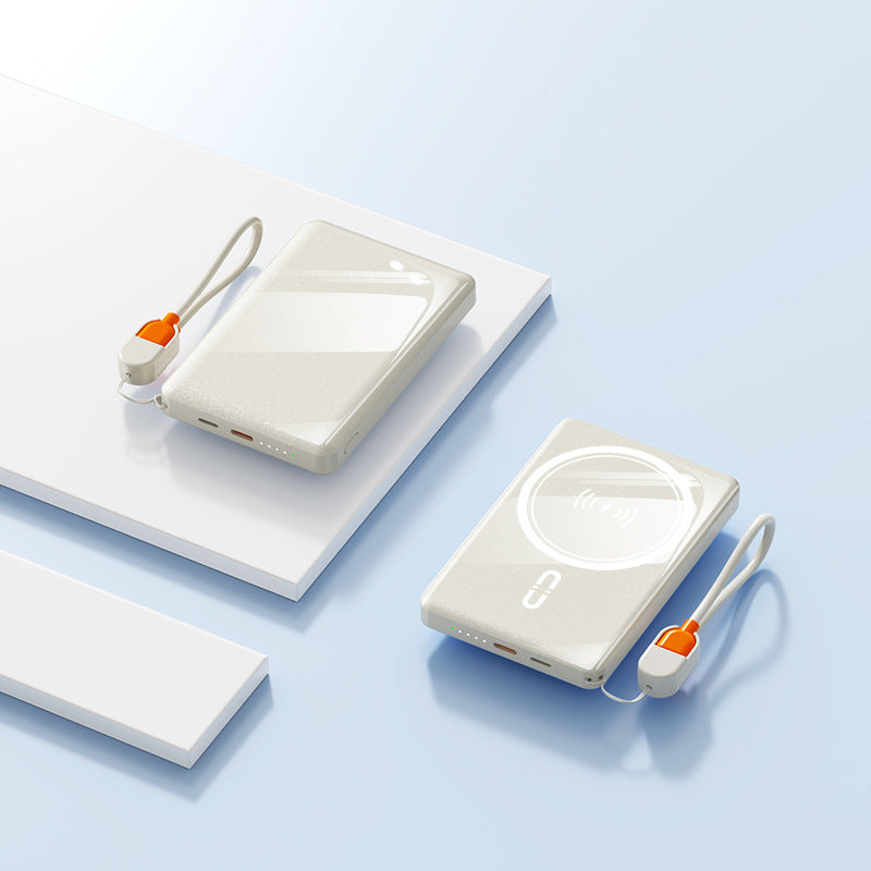 Tragbare Powerbank mit kabelloser Ladeoption und Hochgeschwindigkeitstechnologie Brehn