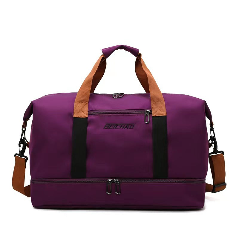 Sportliche Duffel-Tasche Mit Verstärktem Boden Brehn