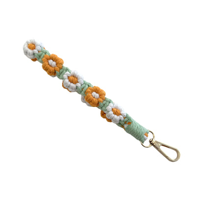 Floral Makramee Schlüsselanhänger Riemen Brehn 1788942629