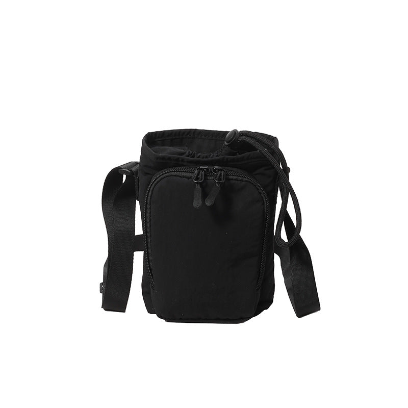 Stylische Zugband Kreuzkörper Tasche Brehn