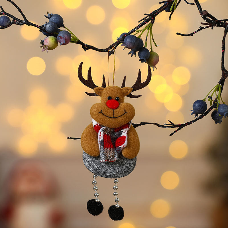 Festlicher Schneemann Ornament Schüssel