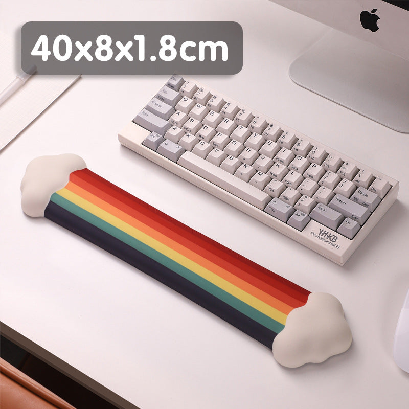 Regenbogen-Themen Gel Mauspad