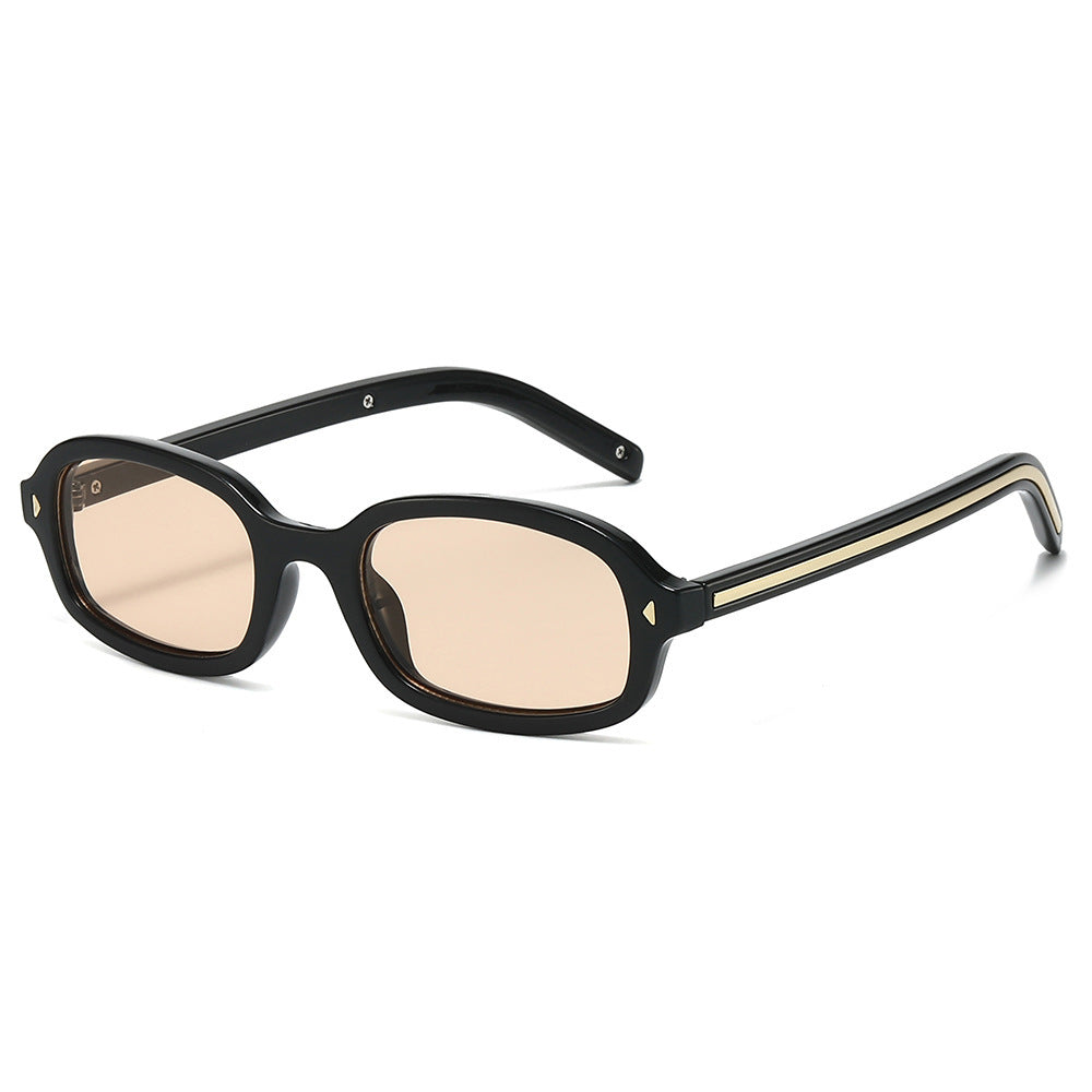 Retro-inspirierte rechteckige Sonnenbrille Brehn