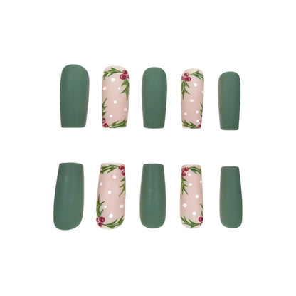 Festive Holly Nail Art Verbesserungen Brehn