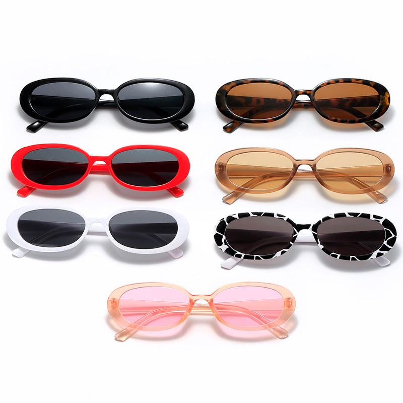 Damen Sonnenbrille im eleganten ovalen Design mit UV-Schutz Brehn