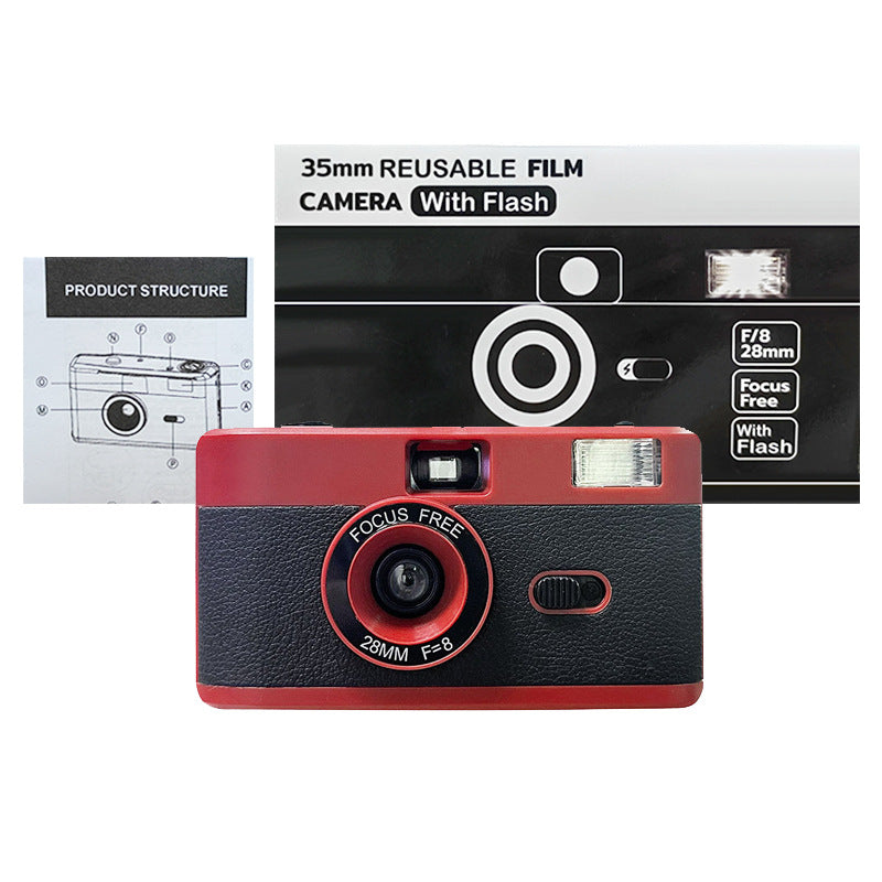 35mm Wiederverwendbare Filmkamera mit Blitz Brehn