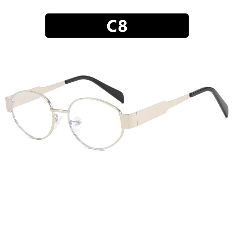 Damen moderne geometrische Sonnenbrille im eleganten Rahmen Brehn