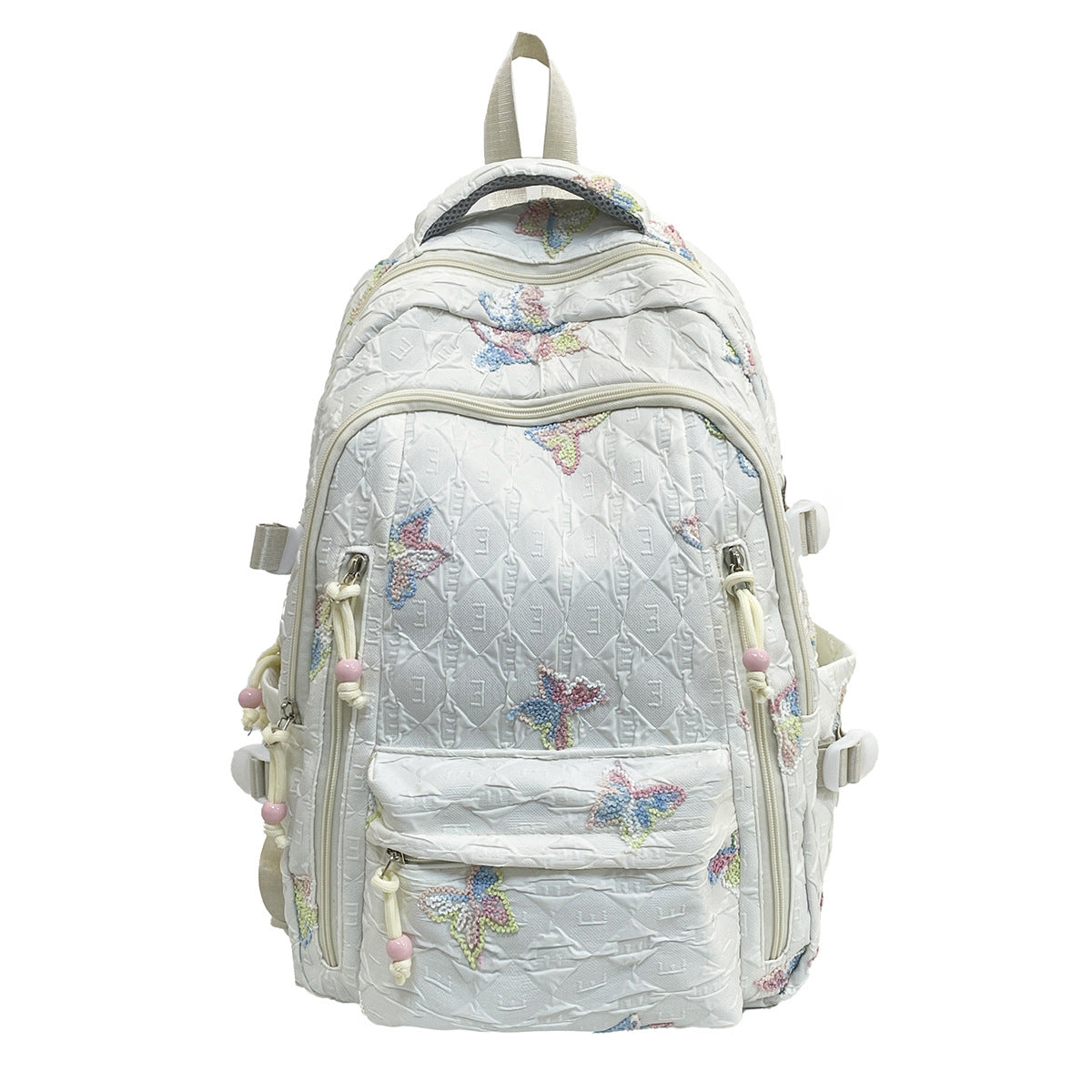 Schmetterlingsverziertes Mehrfachfach-Rucksack