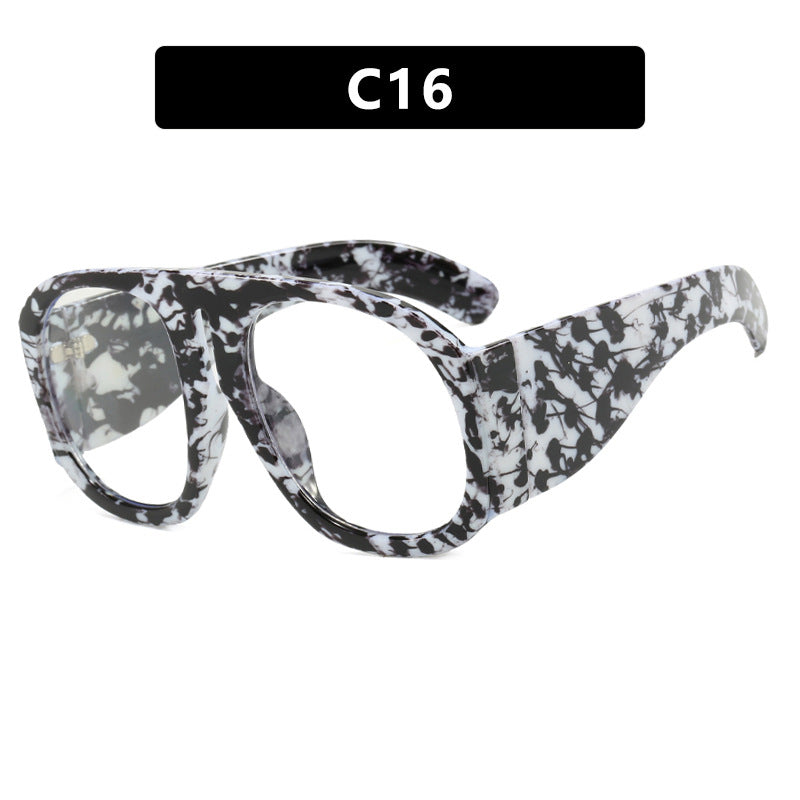 Damen oversized Sonnenbrille mit breitem Rahmen und hoher UV-Schutz Brehn