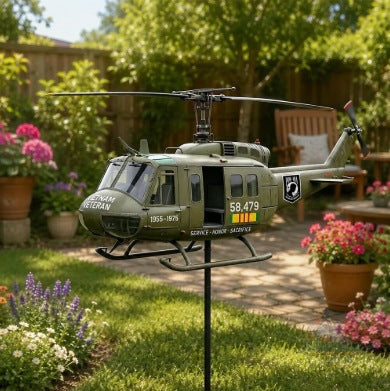 Helikopter Rasenornament Brehn