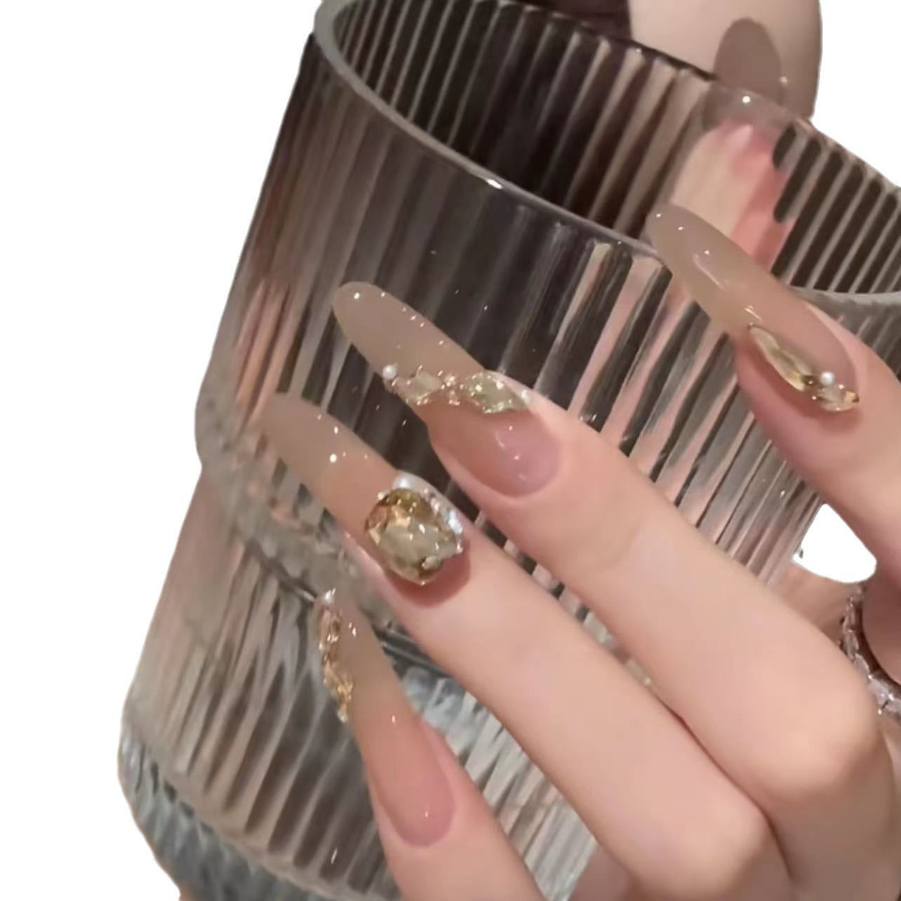 Stylisches Stiletto Press-On Nagelset Brehn