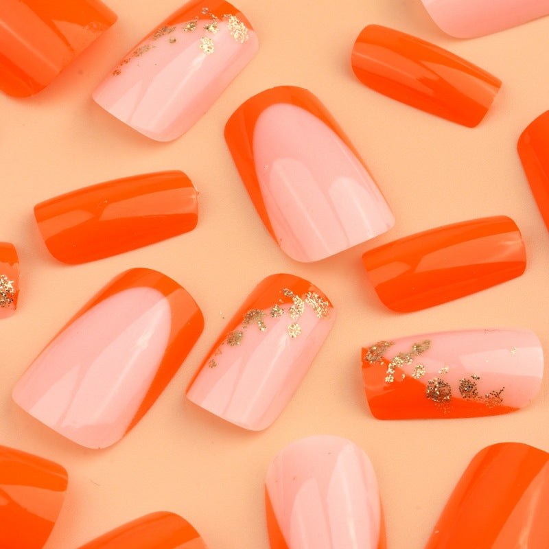 Neon Quadratische Acrylnagelverlängerungen Brehn