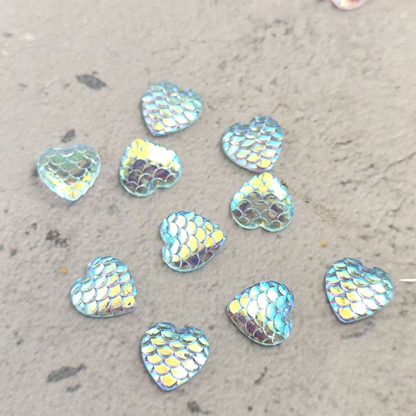 Herzförmige 3D Dekorationssteine Brehn