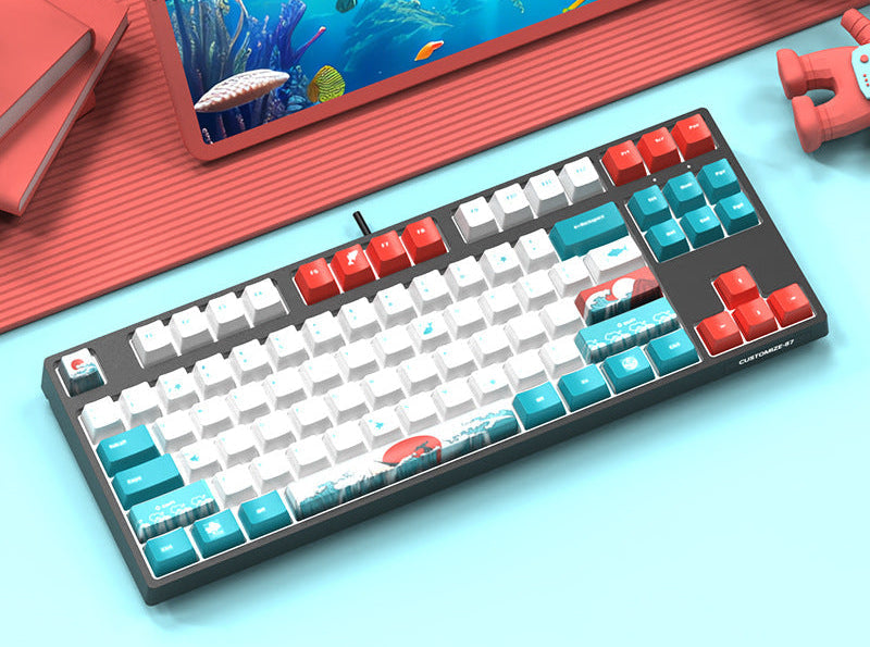 87-Tasten Anpassbare Mechanische Tastatur Brehn
