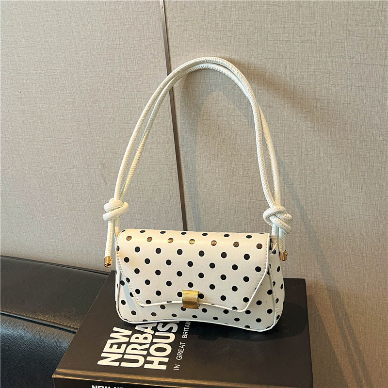 WoChic Polka Dot Schulter Handtasche Brehn
