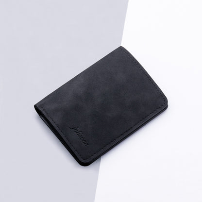 Schlanker minimalistischer Leder-Kartenhalter