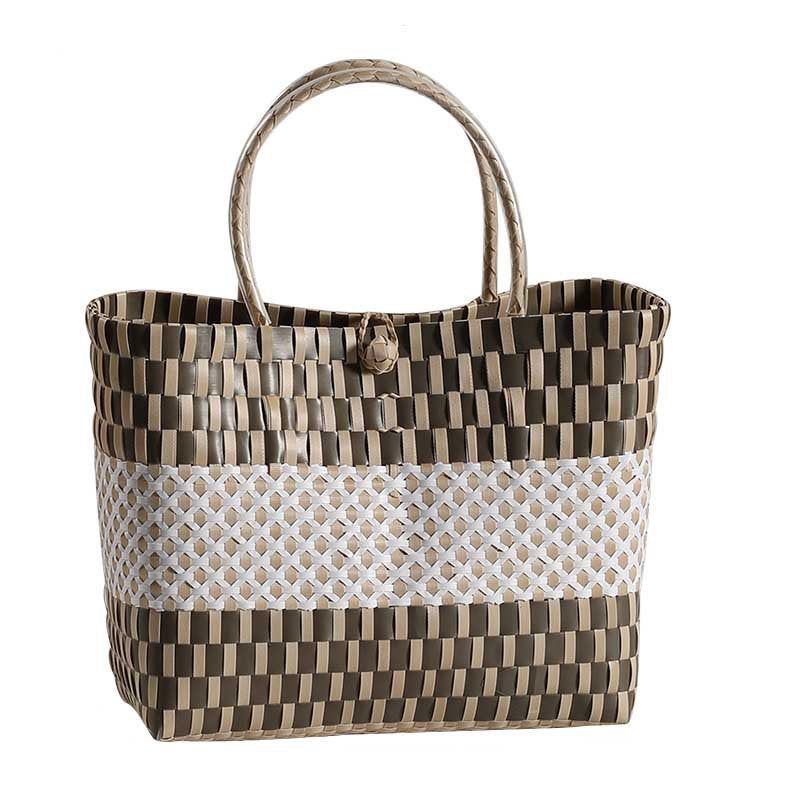 Stylische gewebte Strandtasche Brehn