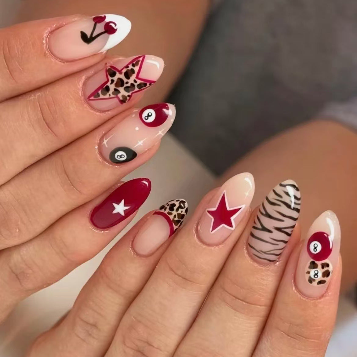Kreatives Themen-Nagelkunst-Set