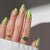 Premium Floral Press-On Nail Design Brehn