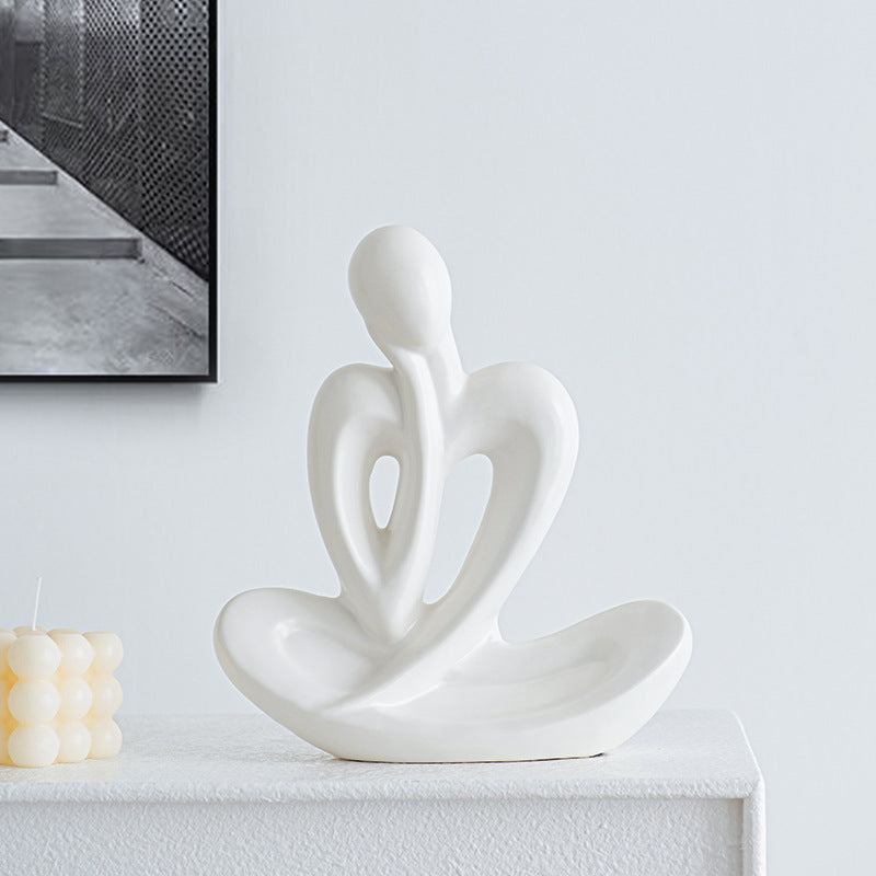 Elegante Liebe Skulptur Brehn