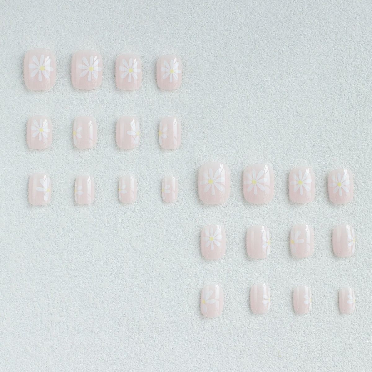 Florales Kunst-Nageldesign-Kit