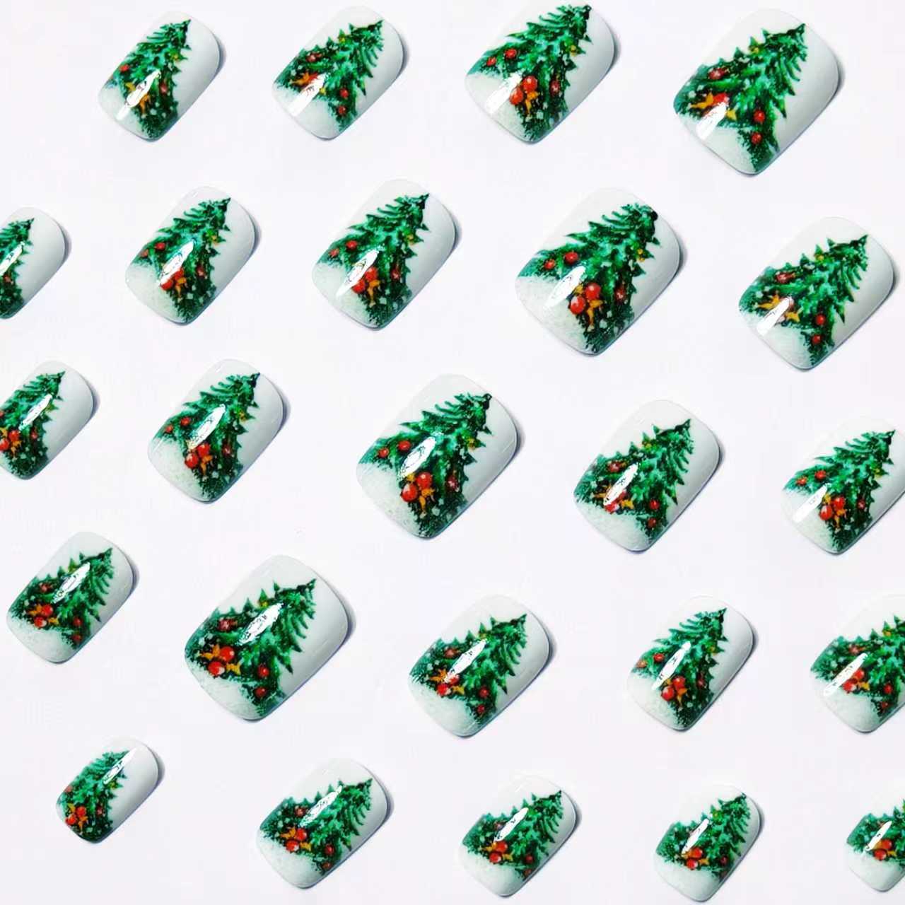 Weihnachtskunstnägel Brehn