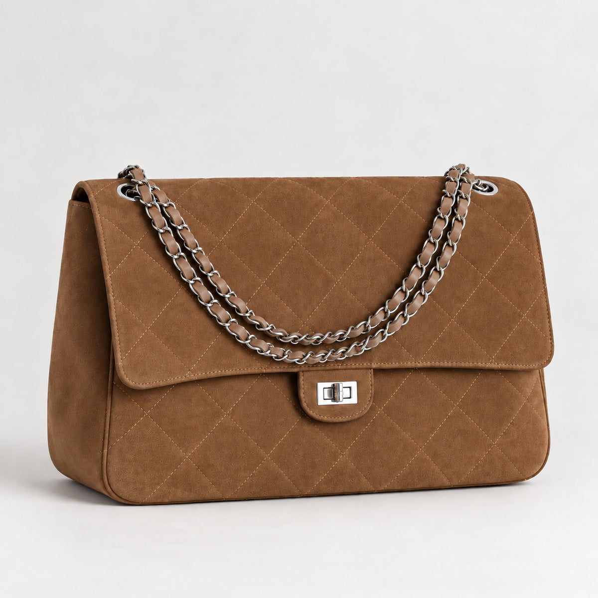 Elegante gesteppte Schulter