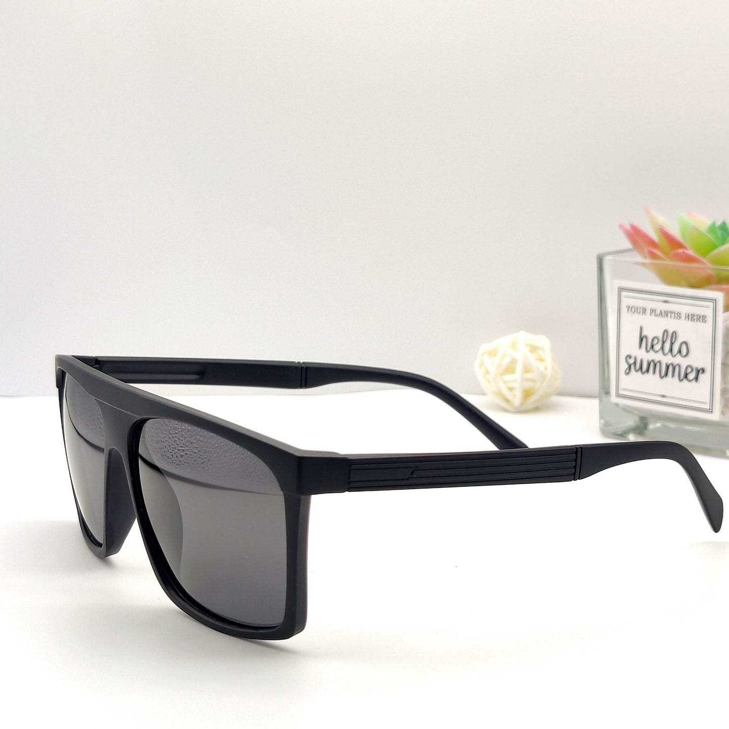 Damen Retro Oversized-Sonnenbrille Brehn