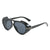 Retro-inspirierte Schild-Sonnenbrille Brehn