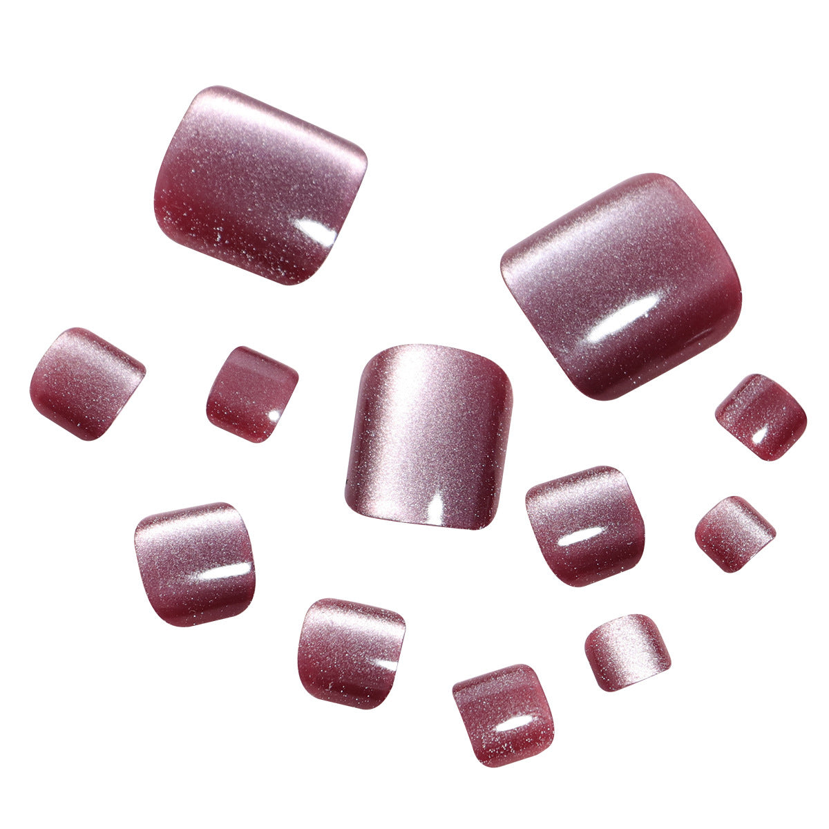 Premium Glitzer Nageltips Brehn