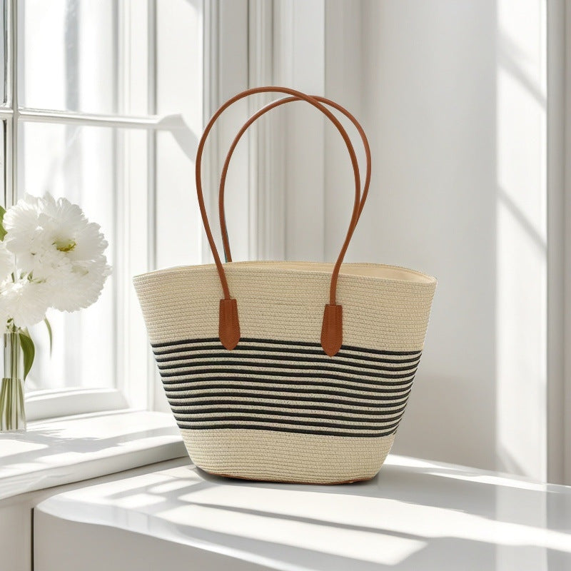 Handgefertigte Strandtasche Brehn